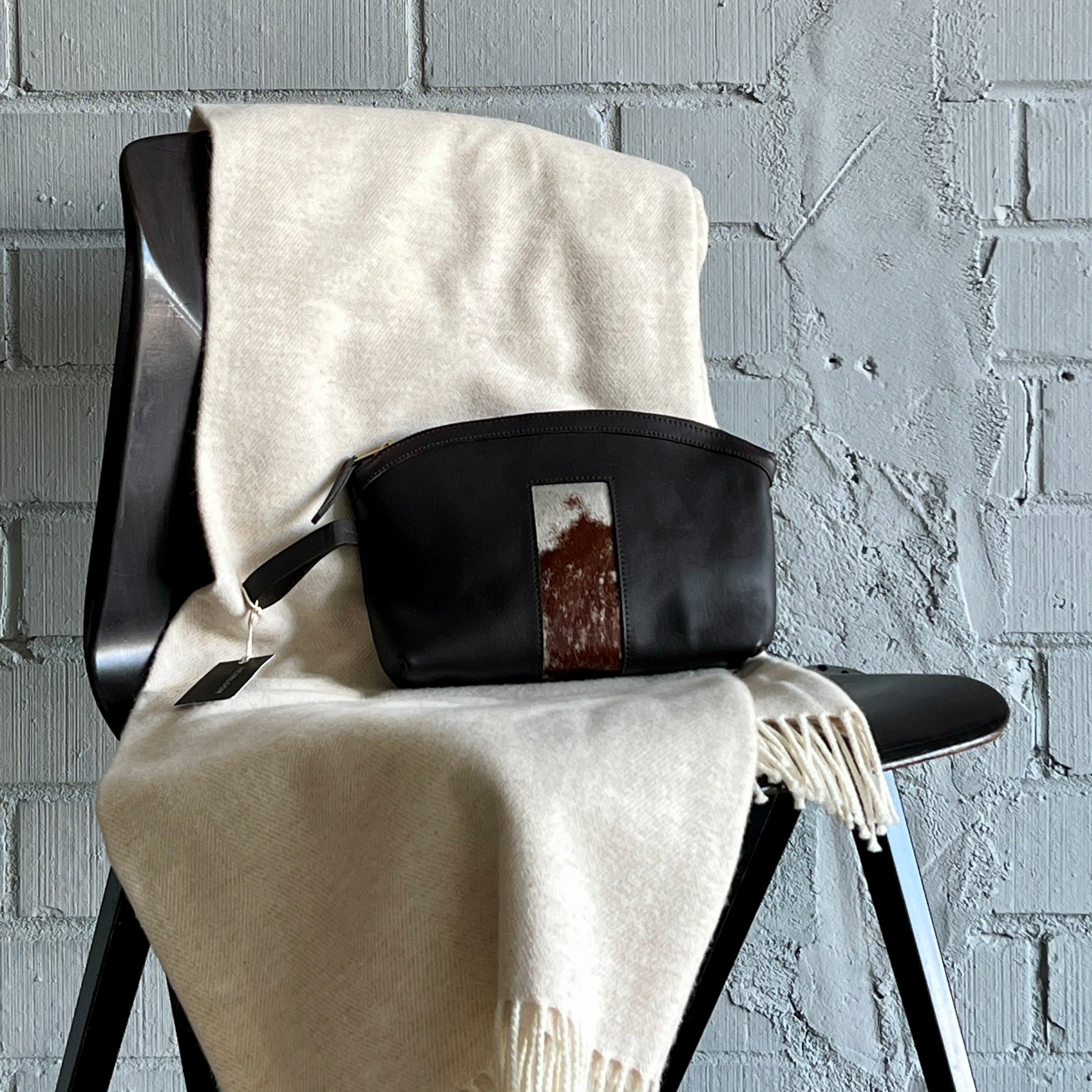 COWHIDE POUCH