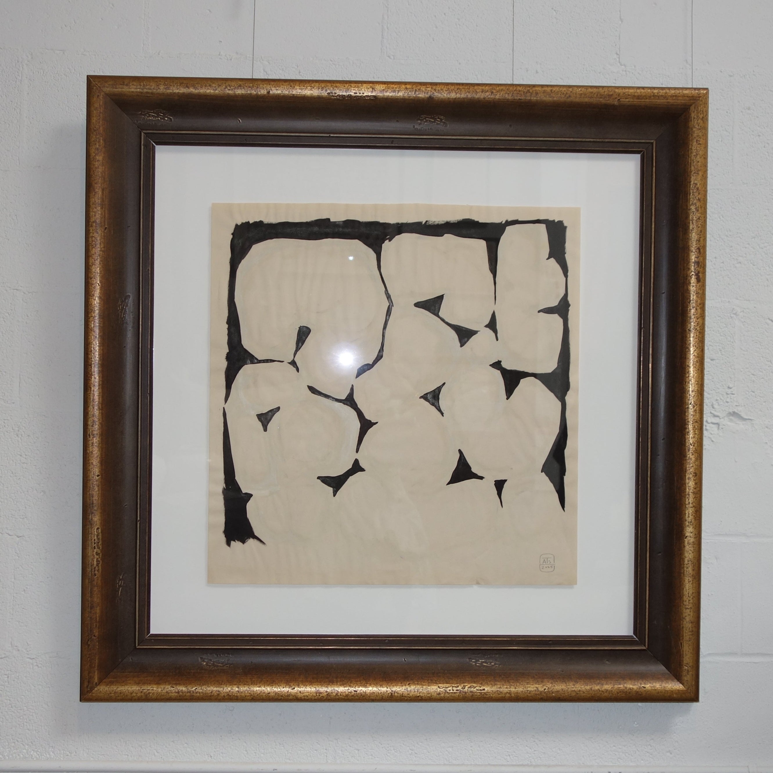 A. SUTTER FRAMED ARTWORK #0075