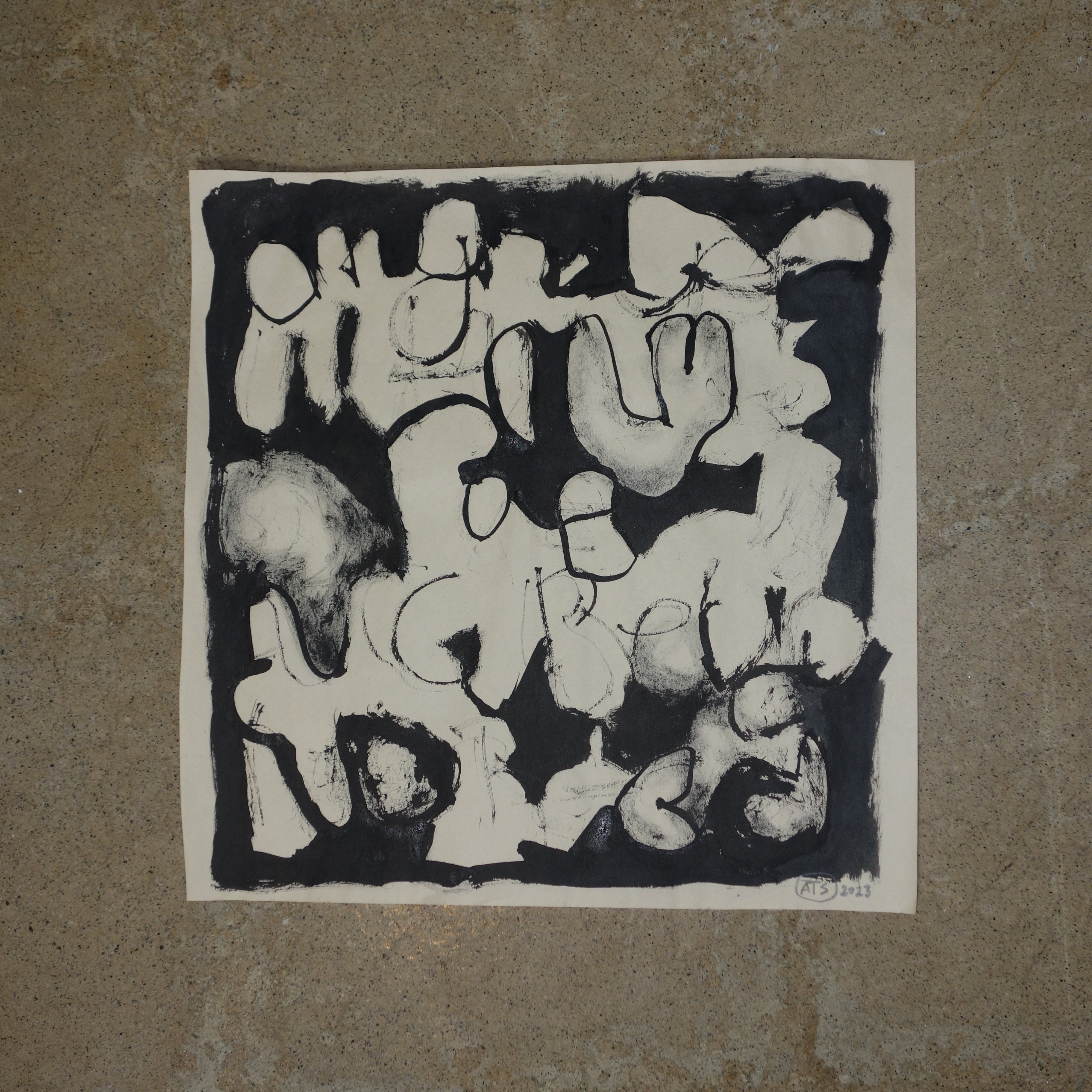 A. SUTTER BLACK INK & PAPER #0050