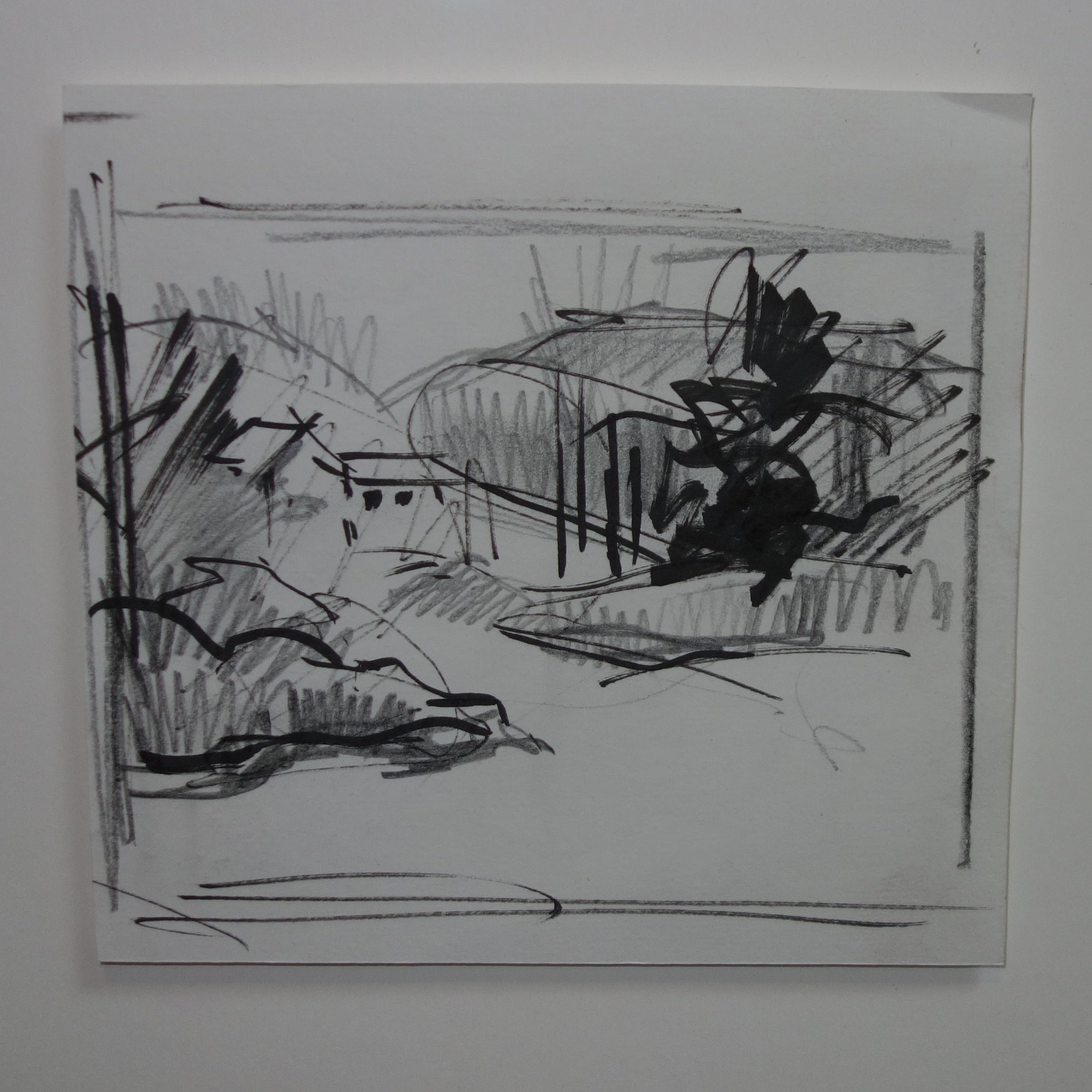 J. REILLY FRAMED LANDSCAPE