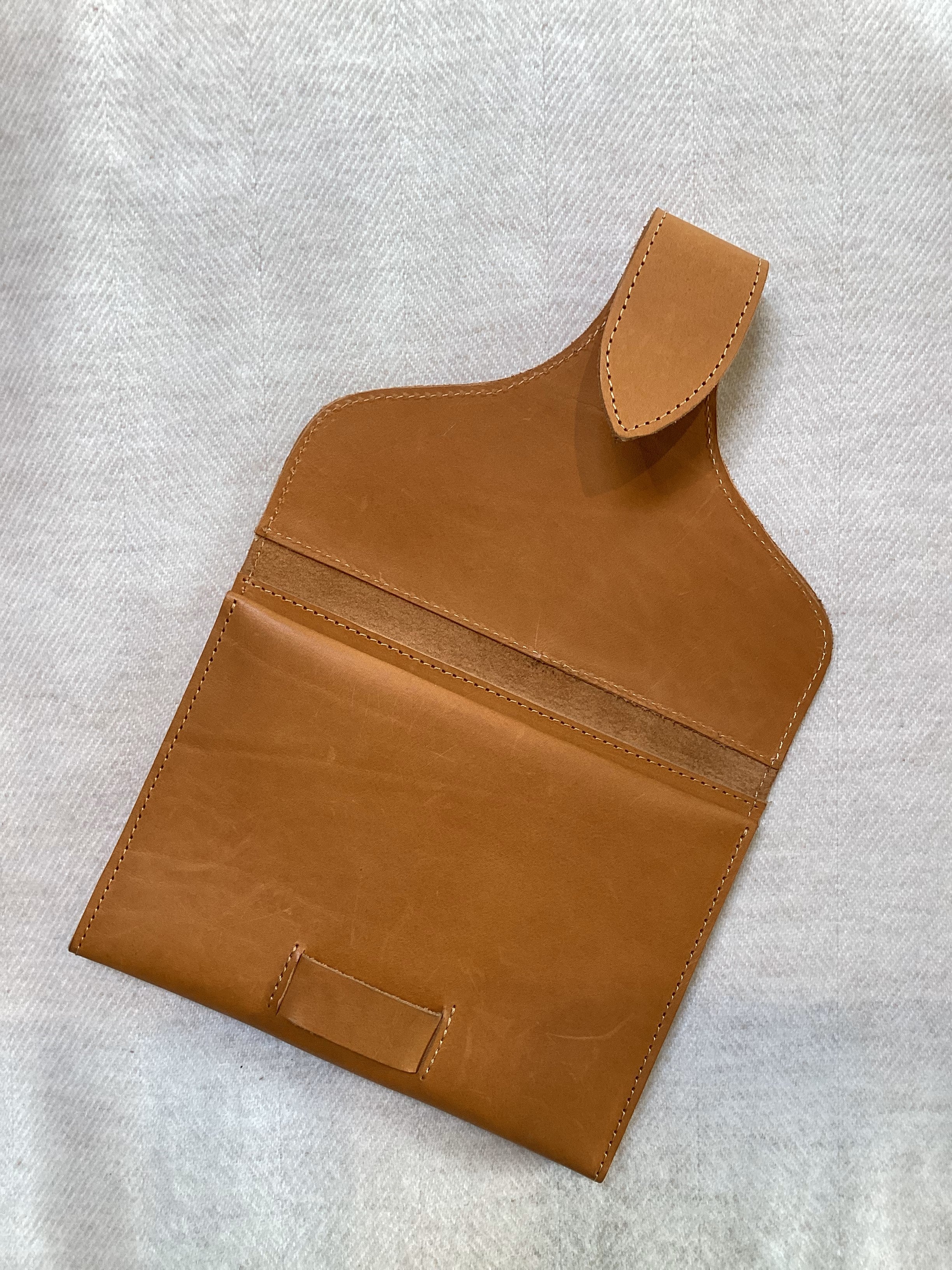 ENVELOPE WALLET WITH FLAP CLOSURE