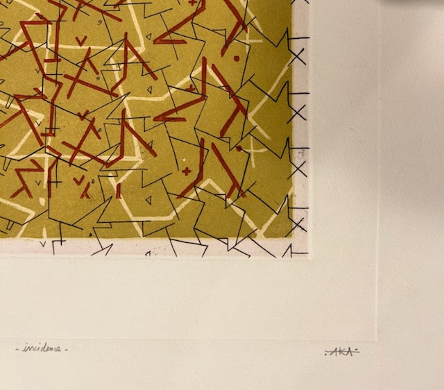 LITHOGRAPH, UNFRAMED 004