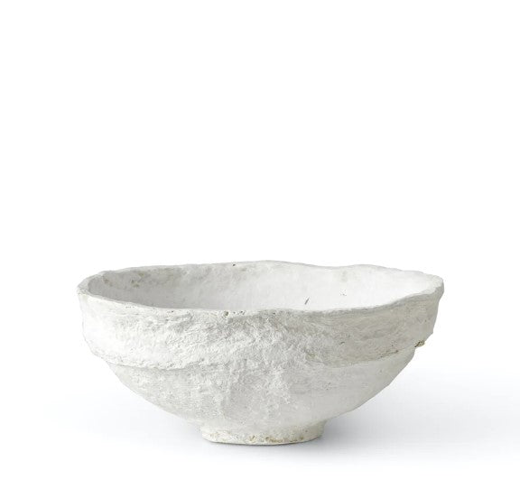 PAPIER MACHE SCULPTURAL BOWL