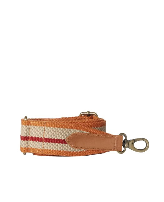 CLASSIC LEATHER + WEBBING BAG STRAP