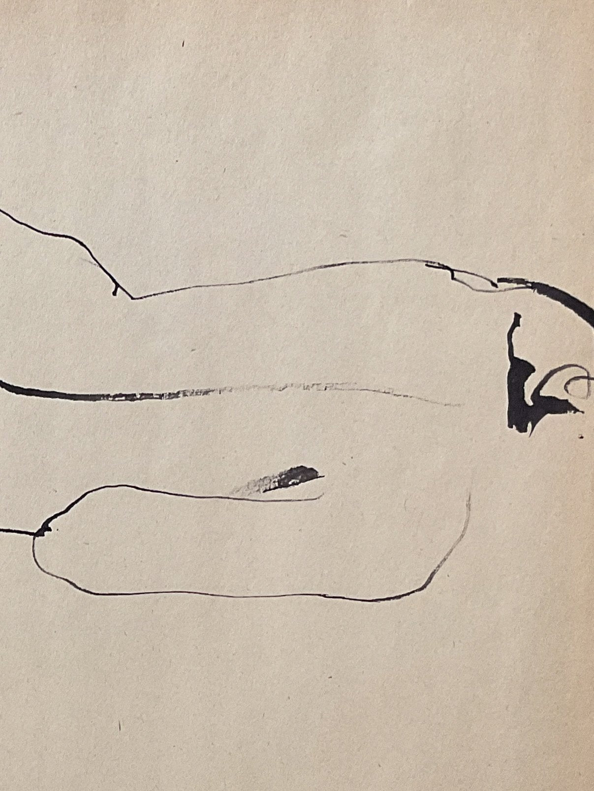 BOBBIEGITA WALKER REED & INK ON PAPER, UNFRAMED 004