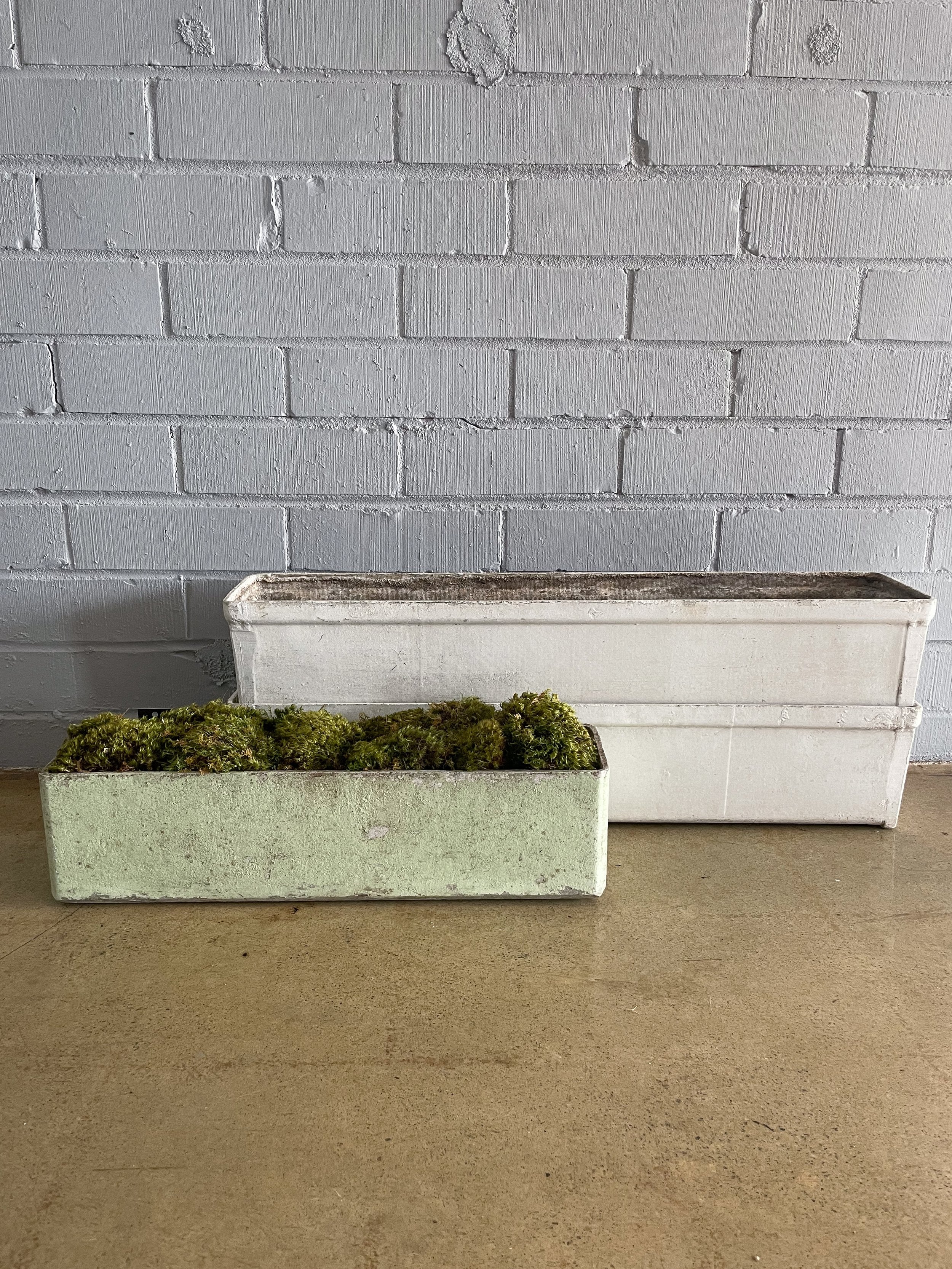 VINTAGE FRENCH FIBER CEMENT TROUGH
