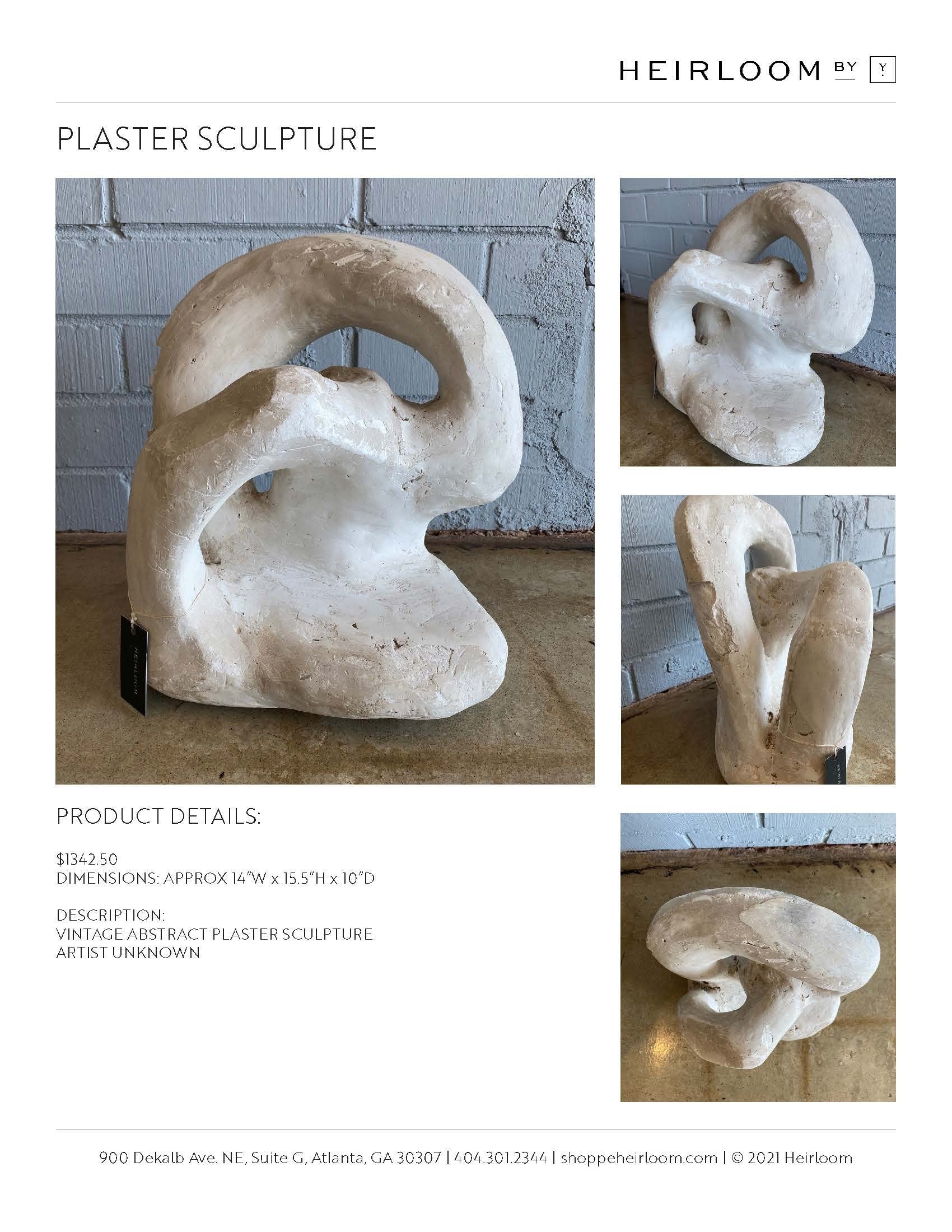 PLASTER SCULPTURE