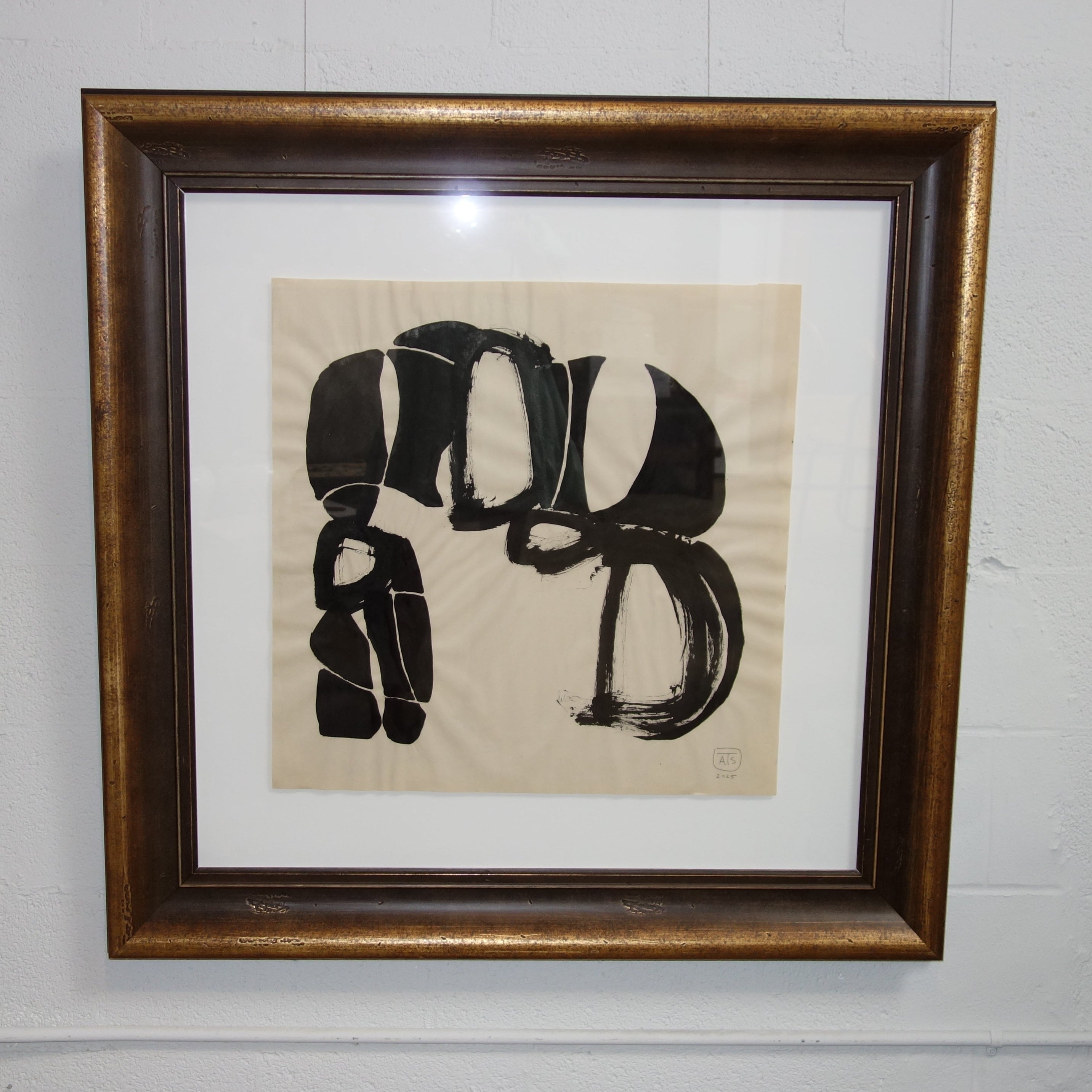 A. SUTTER FRAMED ARTWORK #0076