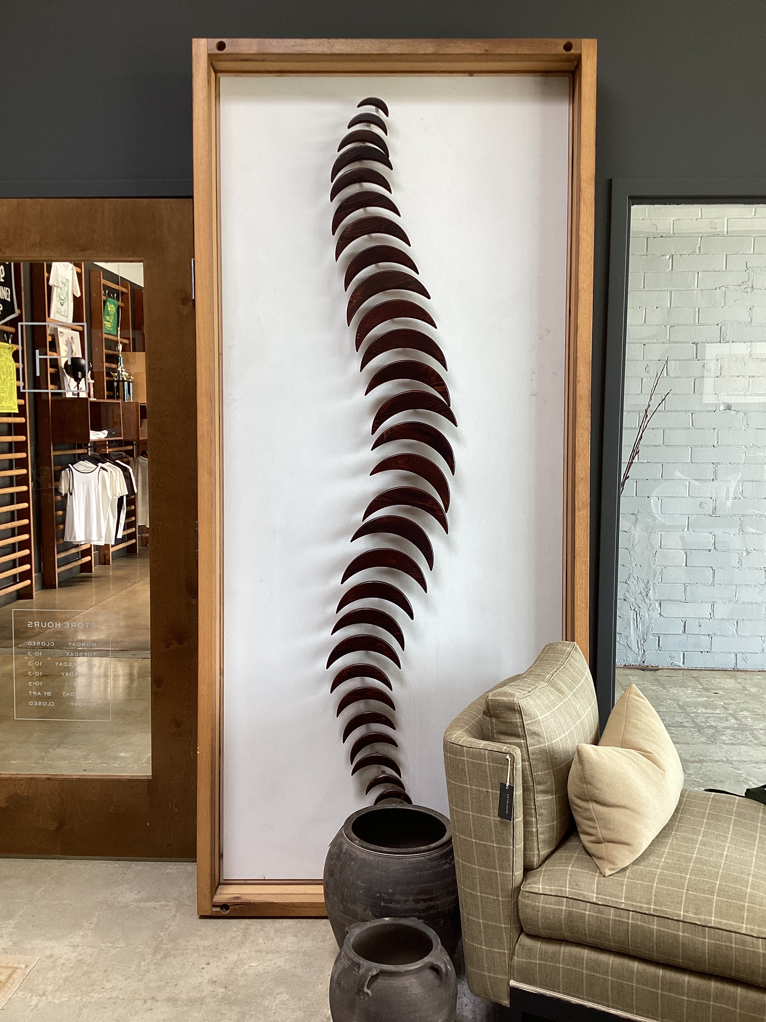 SPINE WALL ART