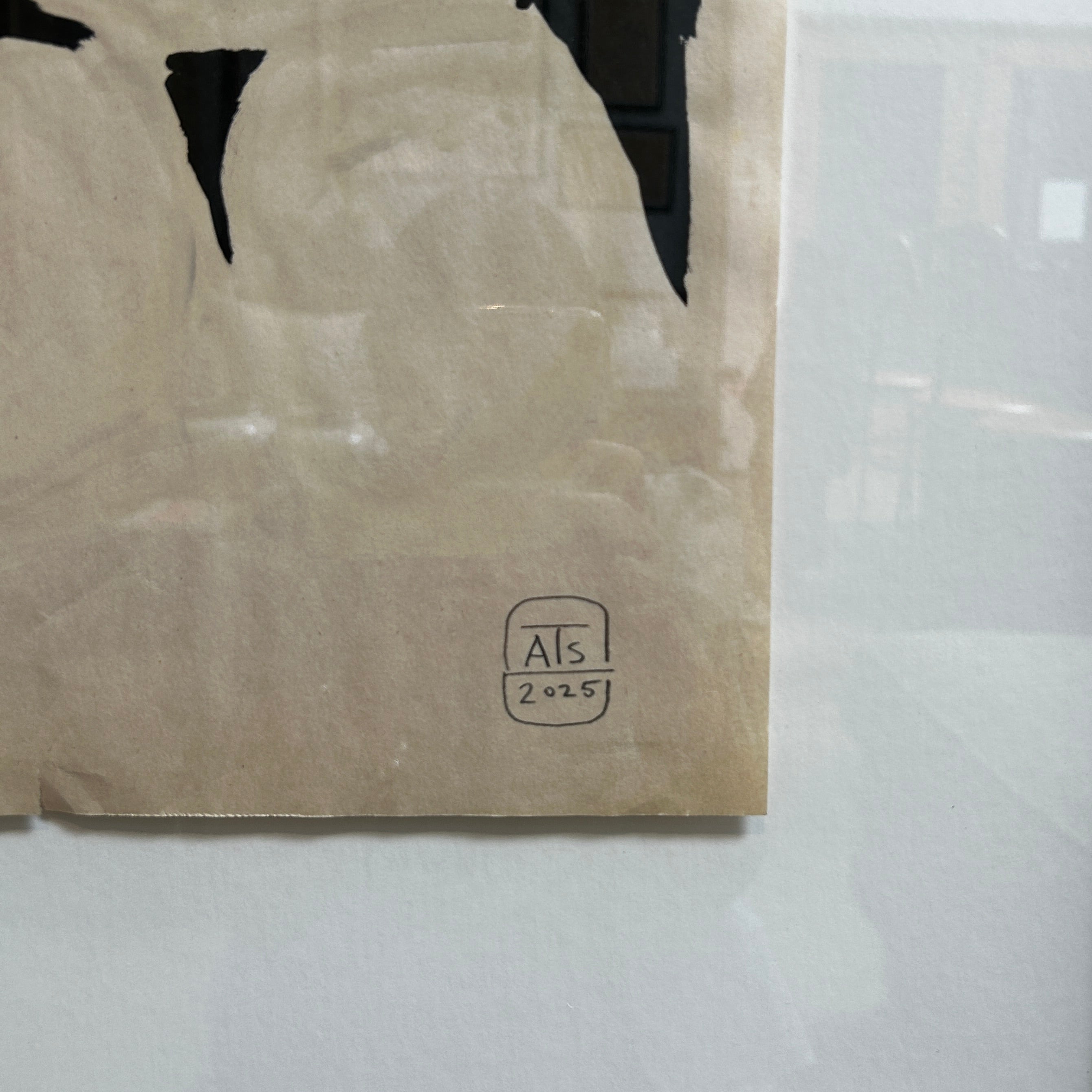 A. SUTTER FRAMED ARTWORK #0075