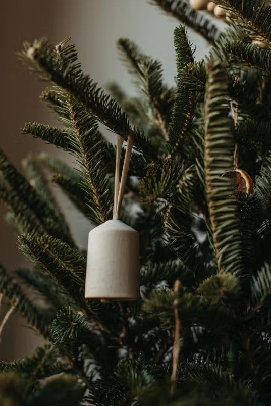 STONEWARE BELL ORNAMENT