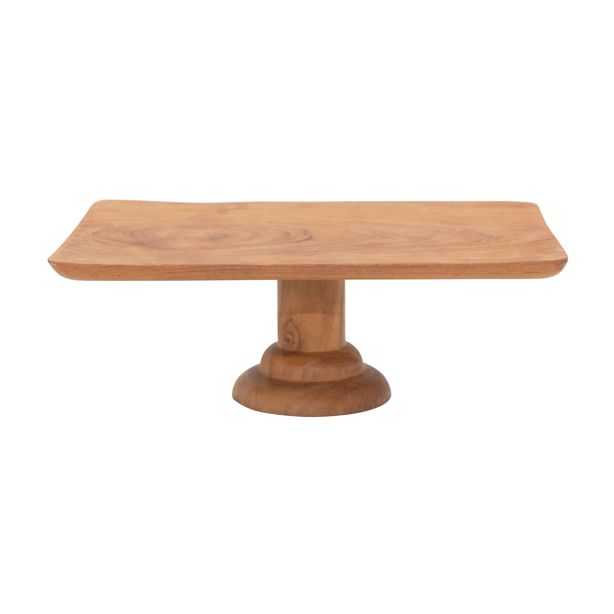 TEAKWOOD PEDESTAL