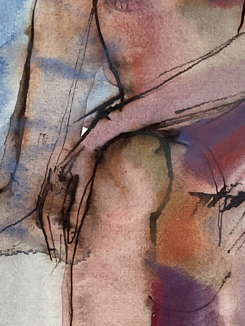 BOBBIEGITA WALKER LINEWORK, UNFRAMED 007