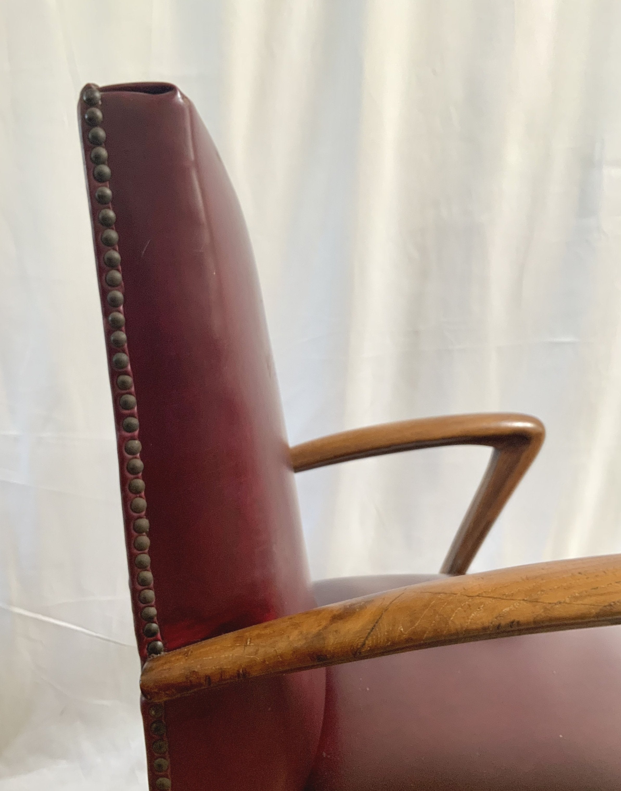 PAIR OF MIDCENTURY MODERN SPANISH CHAIRS