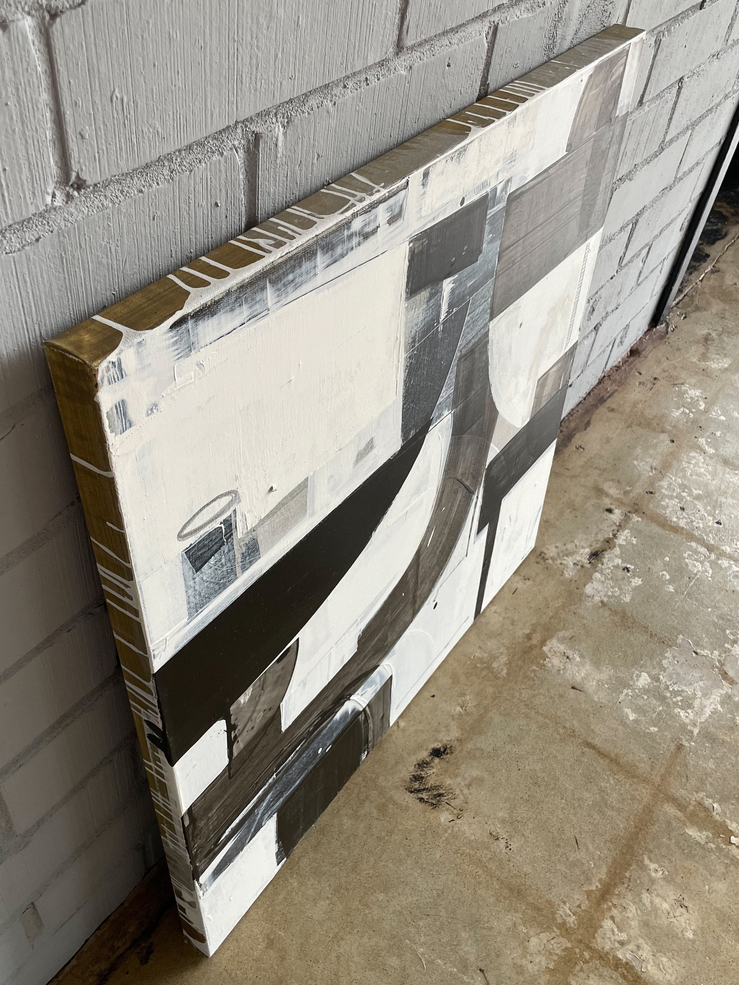 STEPHEN SHON WASHED ACRYLICS ON CANVAS