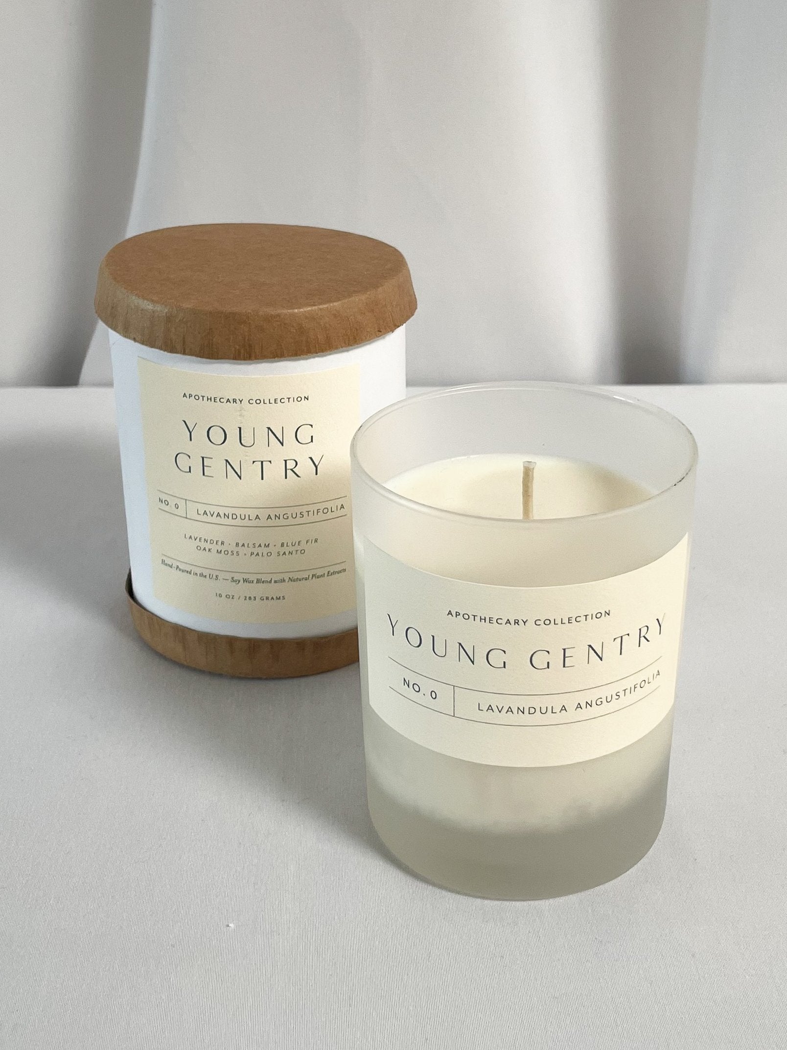 YOUNG GENTRY 10 OZ JAR CANDLE
