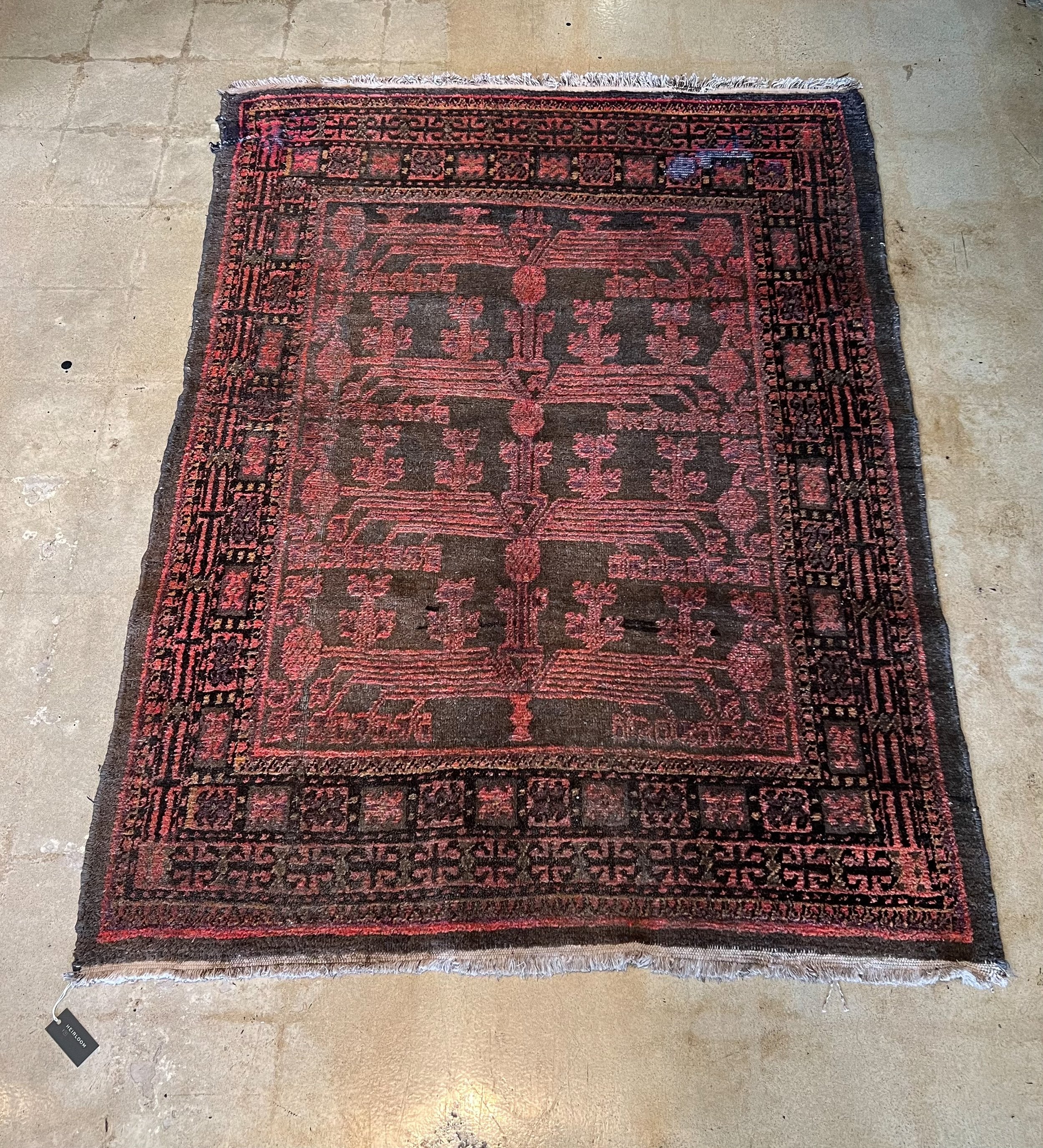 VINTAGE KHOTAN RUG I