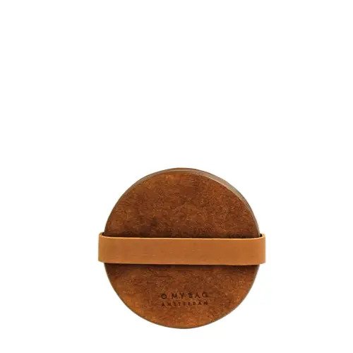 LEATHER COASTERS, SET OF FOUR